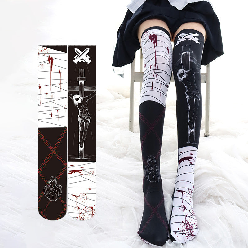 Halloween Bloodmark Socks for Adults