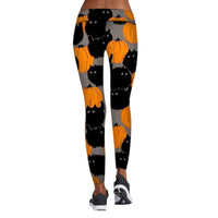 Halloween Printed High Stretch Yoga Leggings